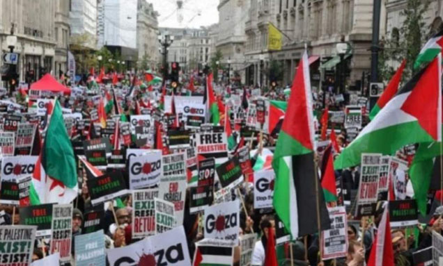 Read more about the article برطانیہ؛ انسانی حقوق کی تنظیمیں فلسطینیوں پر اسرائیلی جارحیت کیخلاف کل احتجاج کرینگی