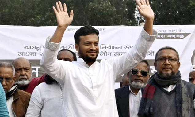 Read more about the article بنگلادیشی کپتان شکیب الحسن الیکشن میں کامیاب، رکن پارلیمنٹ منتخب